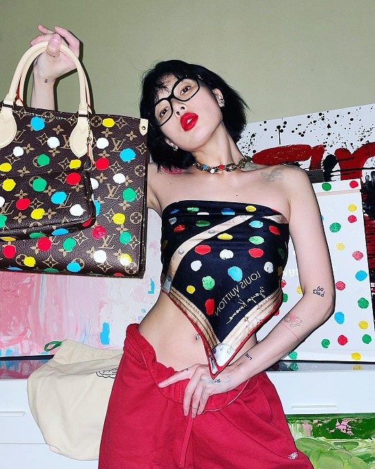 ​Louis Vuitton x Yayoi Kusama OnTheGo Small Bag