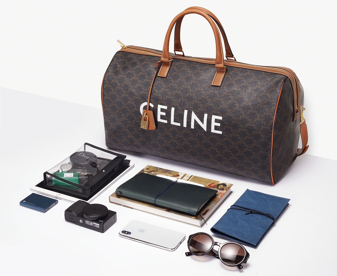 Celine Voyage Triomphe Canvas Bag